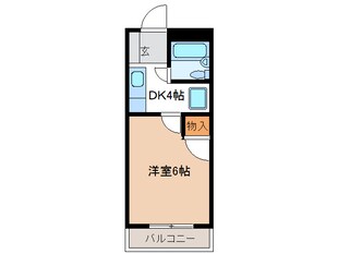 美濃太田駅 徒歩25分 3階の物件間取画像